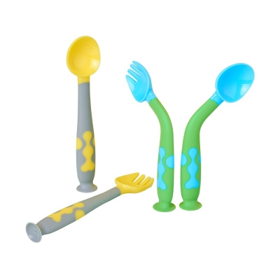 Twist fork and spoon set
